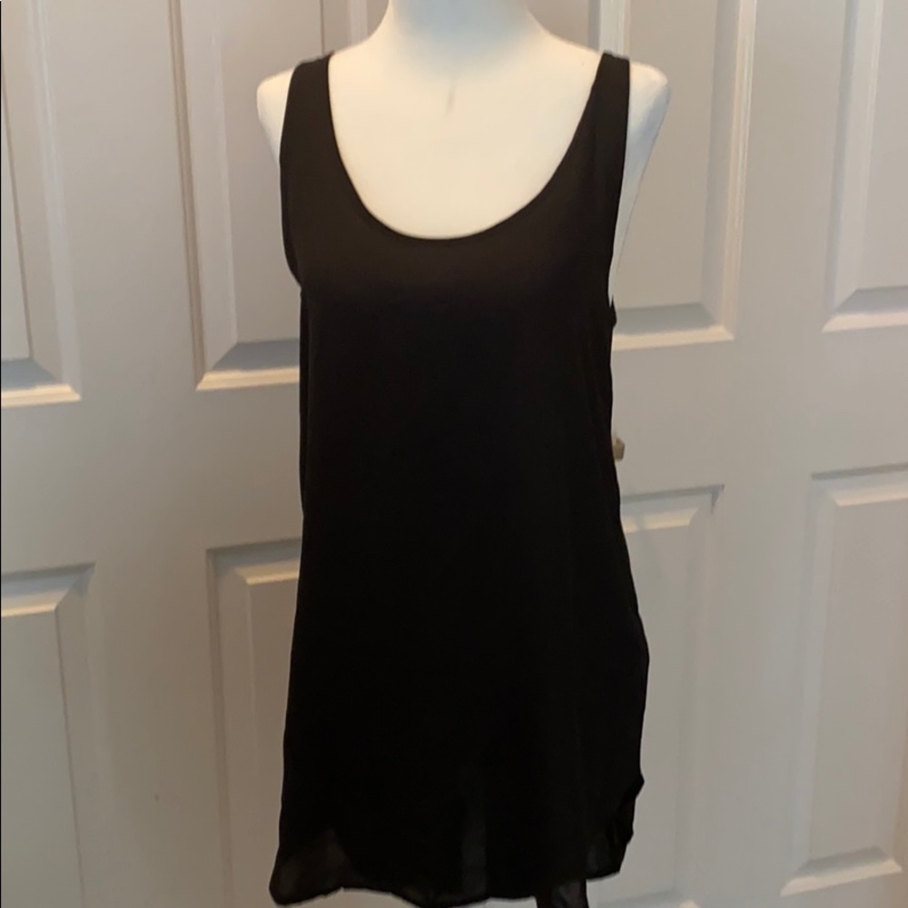 Black polyester tunic from urban outfitters!!